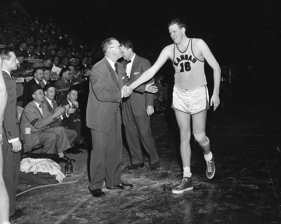 Kansas' Clyde Lovellette