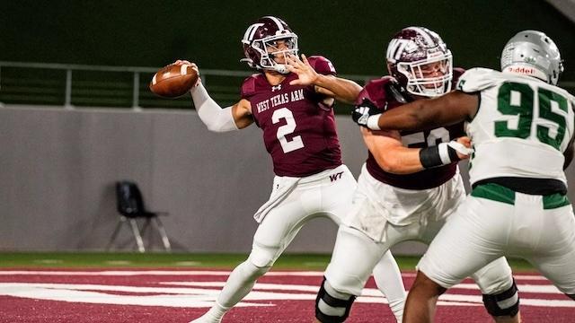 RJ Martinez had a huge game in a DII football bowl game. 